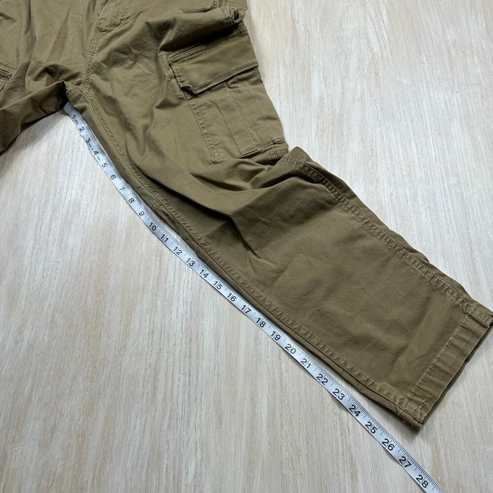 American Eagle Slimming Cargo Flex Utility Hiking Tactical Pants Khaki 32x30 - Picture 6 of 16